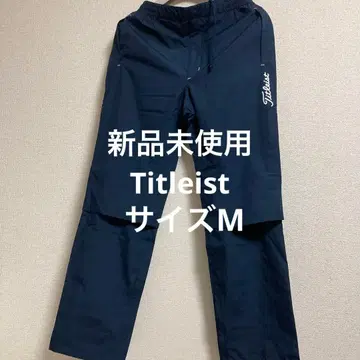 미사용 새상품 Titleist 남성용 골프 레인 팬츠 네이비 M