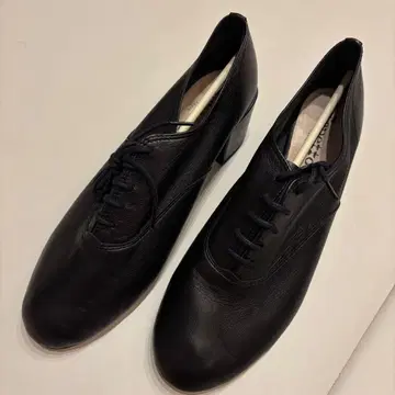 Repetto 레이스업 슈즈 블랙 38(24cm 상당)