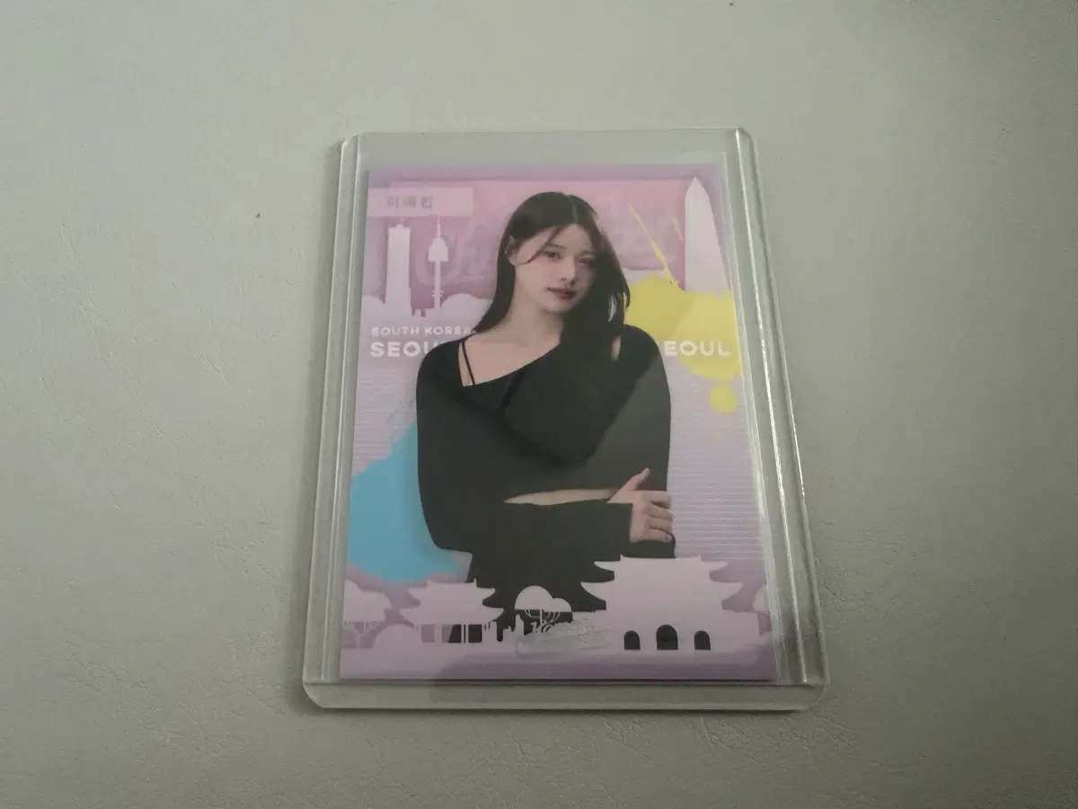 코리안 치어리더 50한정 카드 이예빈