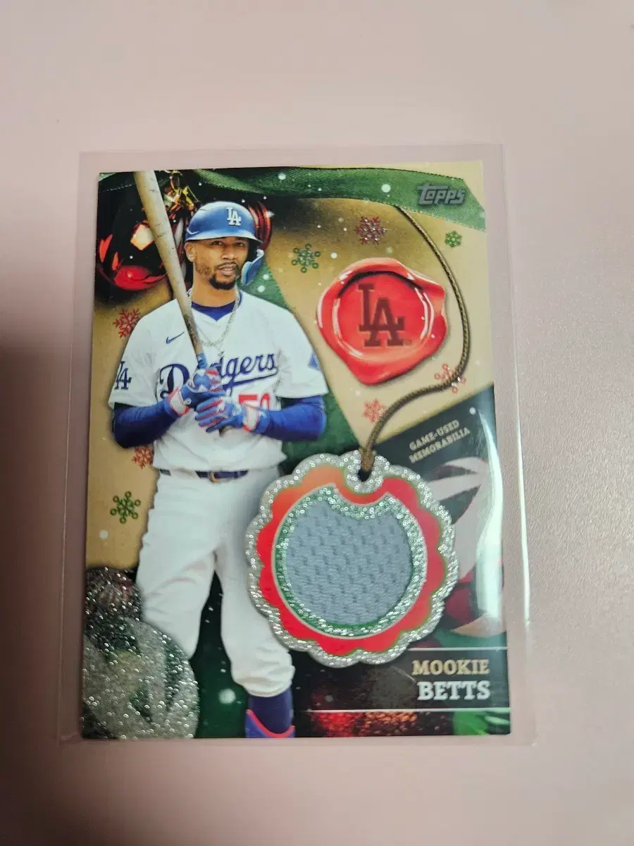 다저스)무키 베츠 2024 Topps 저지 카드
