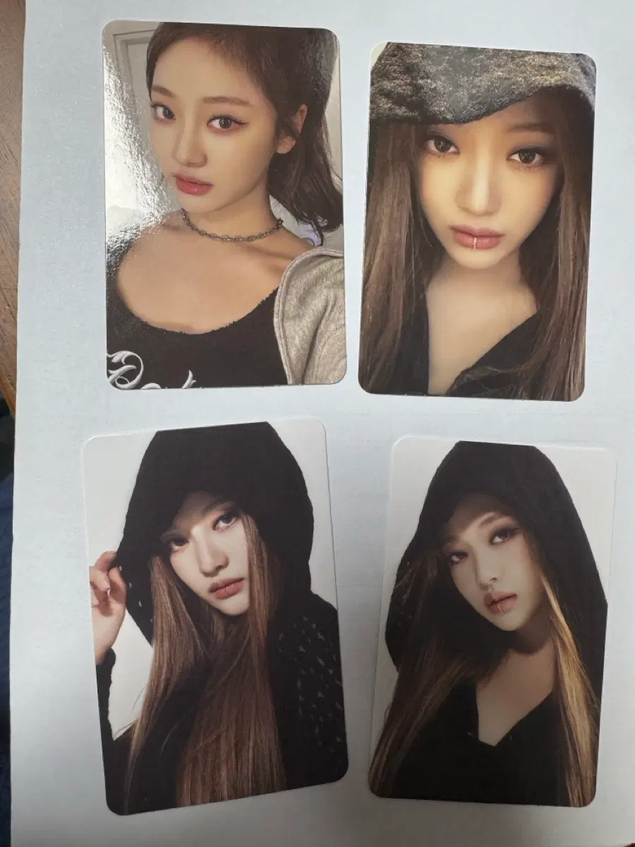 에스파 닝닝 하이퍼라인 HYPER LINE 포츈 스크래치 세트 포카
