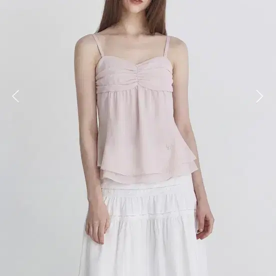 구해요) 낫유어로즈 Fairy chiffon top (Pink)