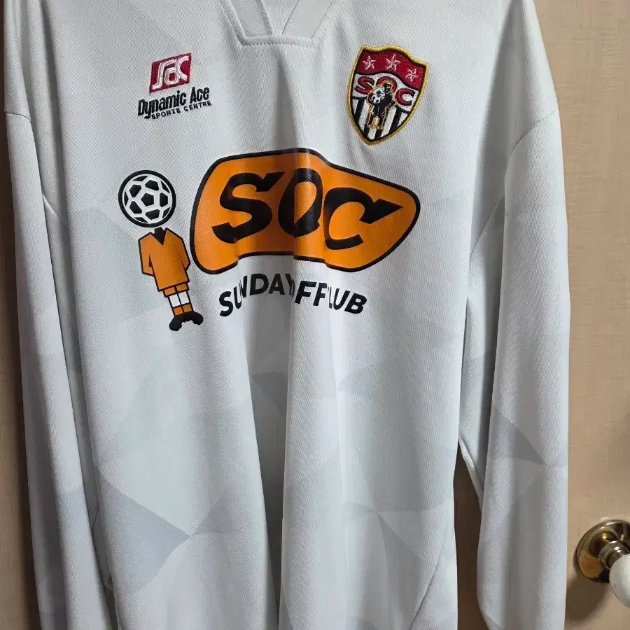 [XL] 선데이오브클럽 사커 풋볼 져지 화이트