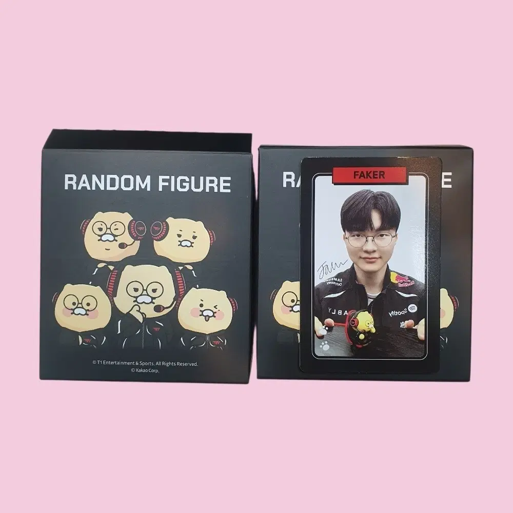 T1 카카오프렌즈 춘식이 피규어 페이커