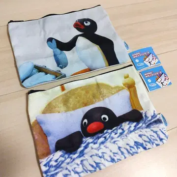 PINGU BIG 핑 플랫 파우치 가챠 A C