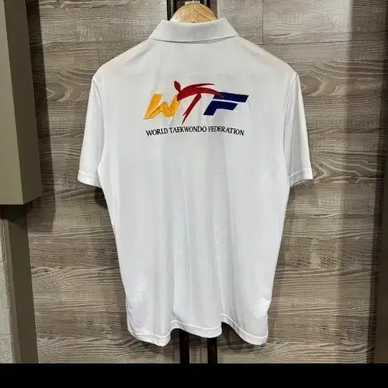 WTF 월드태권도연맹 반팔 카라티 흰색