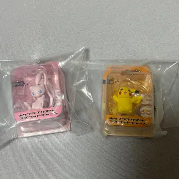 포켓몬 포켓플라 블리스터 마스코트 참 뮤우 피카츄 2개 세트