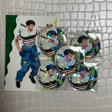 망각 배터리 마키타 히로노부 산리오 콜라보 캔뱃지 특전 엽서 세트