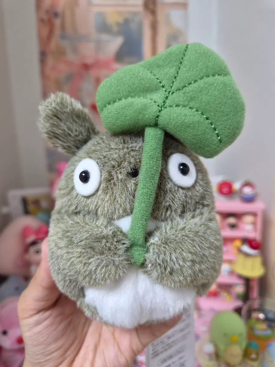 지브리 나뭇잎 대토토로 인형