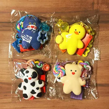 mojojojo 반짝반짝 마스코트 전 4종 세트