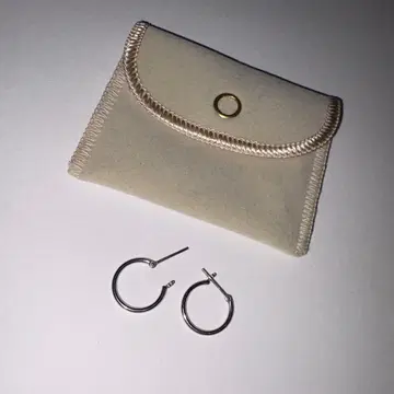주얼리 엑세렌테 플라티나 900 후프 귀걸이 1.5mm x 15mm