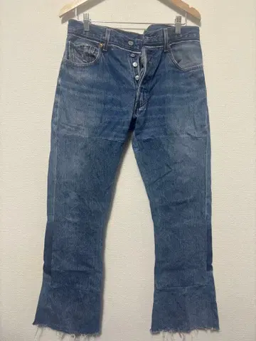 READY MADE 24SS 재구축 데님 플레어 팬츠