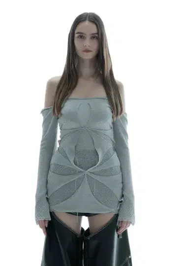 theredthread S cut out tops petal 원피스