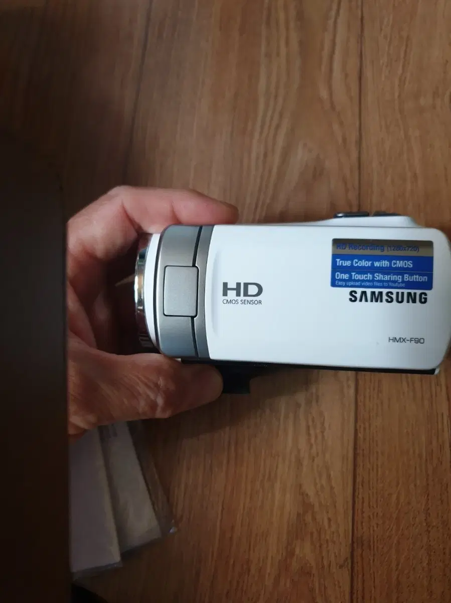 삼성 캠코더 HMX-F90 HD CMOS 센서