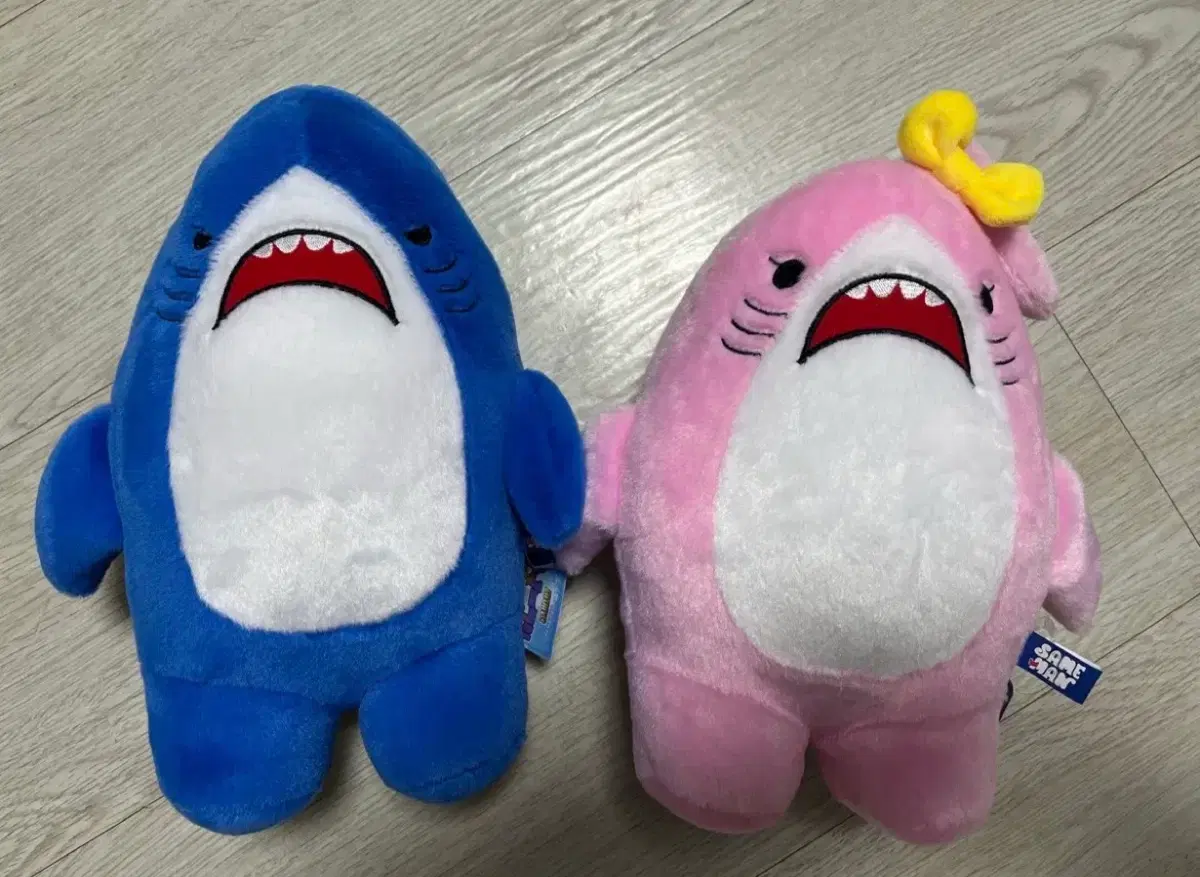 사메만 중형 인형 새상품 상어인형