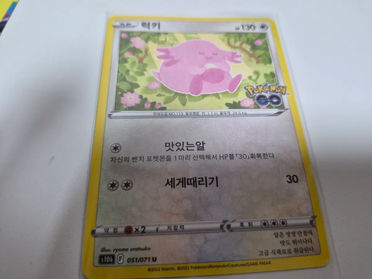 포켓몬스터 럭키 카드