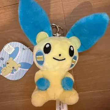 한국 한정판 포켓몬 마이농 백참 봉제 인형 키링 8cm