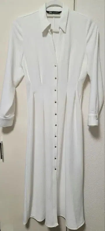 ZARA 셔츠 원피스 화이트