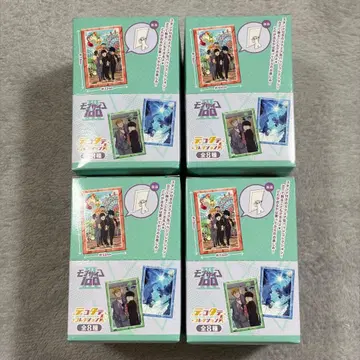 [새상품] 모브사이코100 III 데코 타테 컬렉션 4BOX 세트