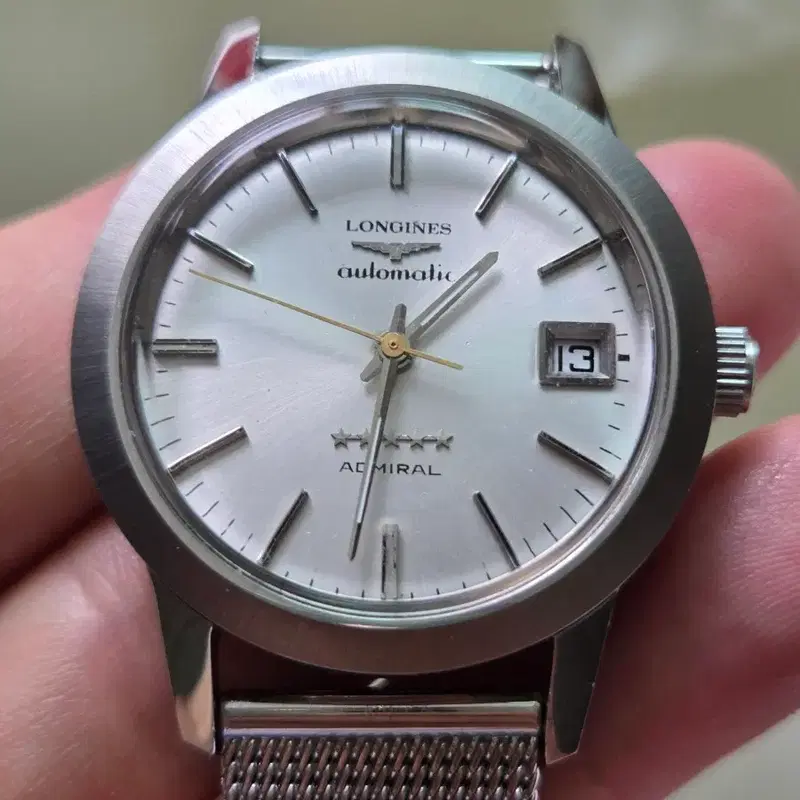 론진 Admiral 5-Star 빈티지 오토매틱 35mm 시계