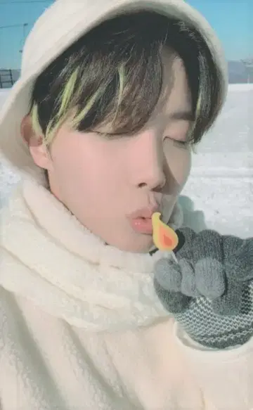 BTS 제이홉 2021 윈터 패키지 양면