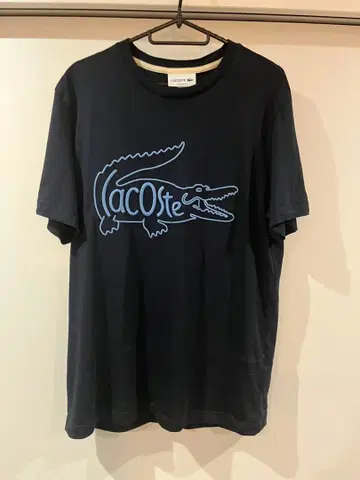 LACOSTE 라코스테 티셔츠 빅 로고 M 사이즈 빅 악어