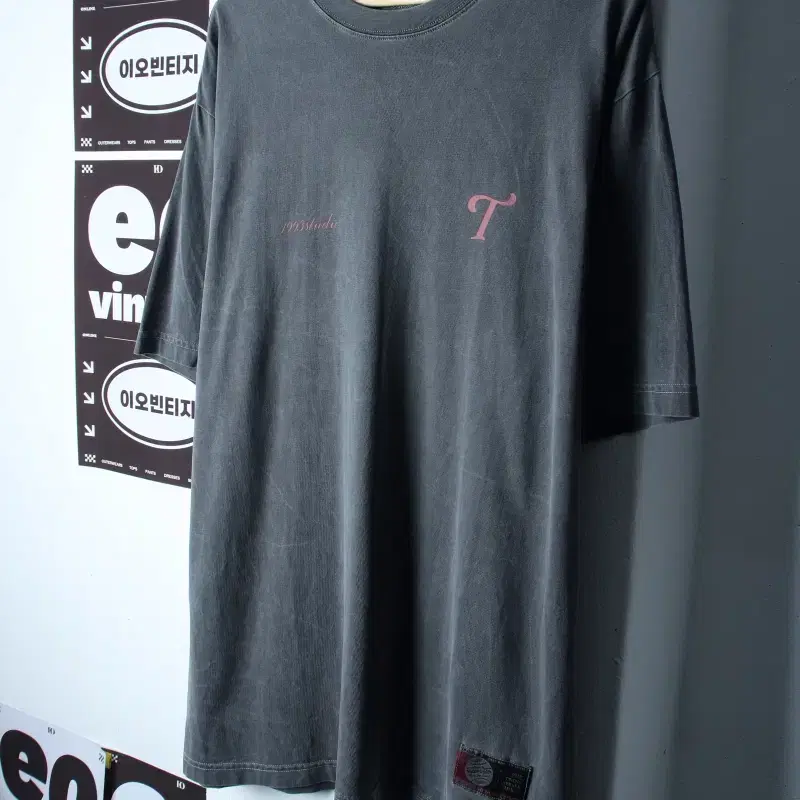 (L-2XL) 스튜디오 반팔 티셔츠 엘지트윈스 협업 23년-H34584