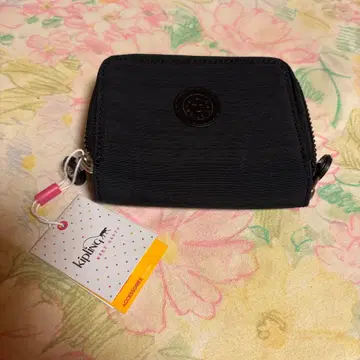 Kipling 이단 접이식 지갑 블랙