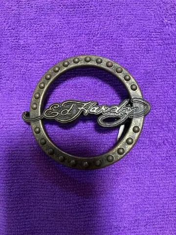 Ed Hardy 벨트용 버클 앤틱 골드
