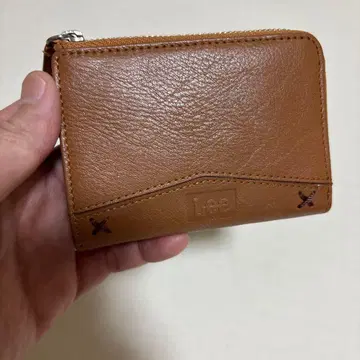 Lee 코인 케이스 동전 지갑 브라운 가죽