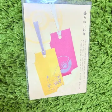 포켓몬 센터 교토 한정판 향기 책갈피 북마크
