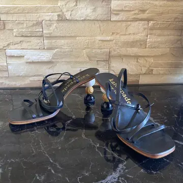 Kate Spade 스트랩 샌들 블랙