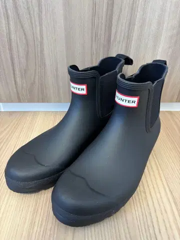 헌터 첼시 부츠 블랙 남성용 EU42/27cm