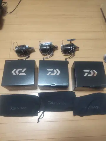 다이와 서프 베이시아 45QD 3대 세트