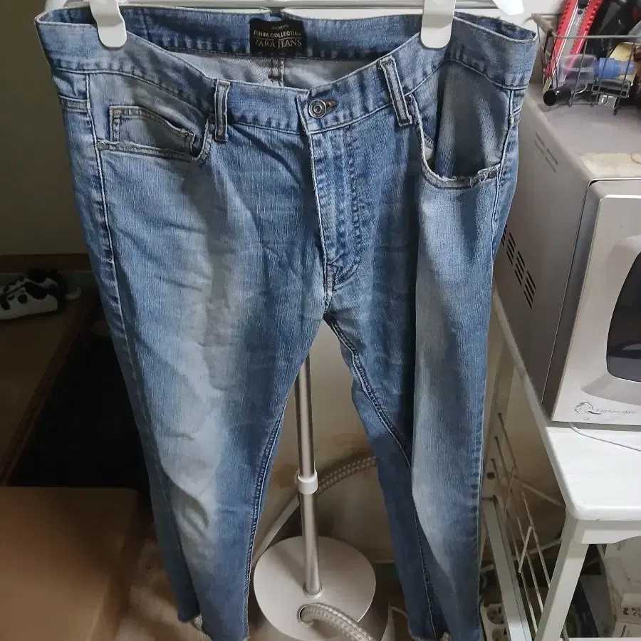 자라 데님 컬렉션 청바지 36인지