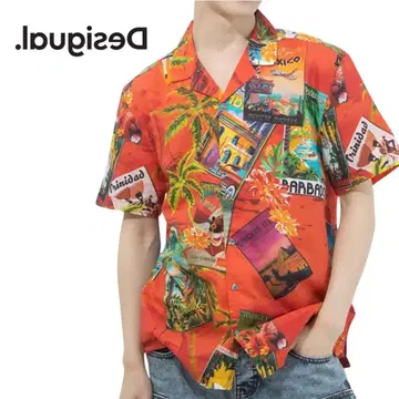 [Desigual] 알로하 셔츠/반팔 셔츠