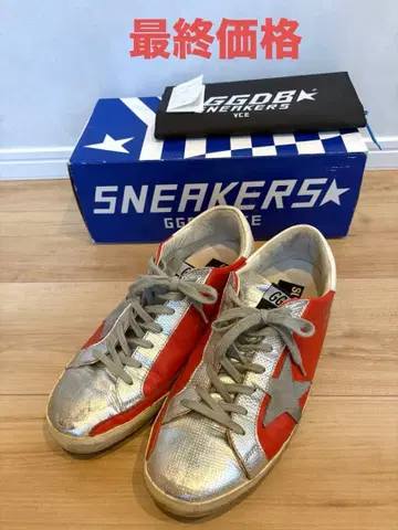 레어 [Golden Goose] SUPERSTAR 스니커즈 빈티지