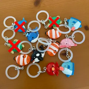 바다 생물 원 포인트 참 메지루시 액세서리 수족관