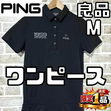 [ 선착순 ] 핑골프 PING 여성용 반팔 원피스 M 블랙