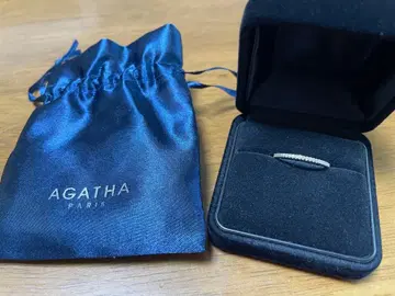 AGATHA PARIS 이터니티 반지 실버 9호