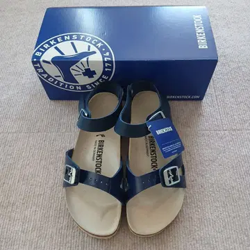 [새상품] BIRKENSTOCK Rio BS 네이비 24cm