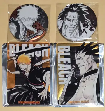 BLEACH 스탯 카드 데콜렉션 배지 쿠로사키 이치고 자라키 켄파치