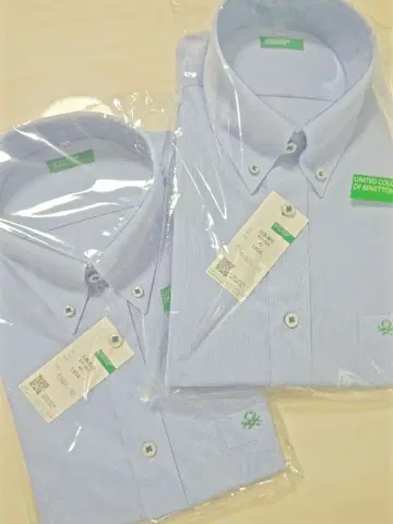 오사카 고등학교 반팔 블라우스 180A 그린 로고