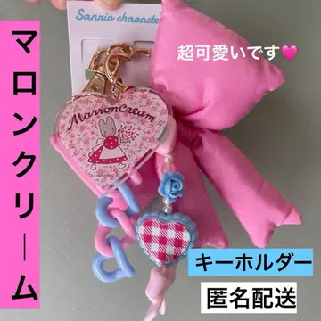Sanrio 마론크림 아크릴 키링 리본 포함
