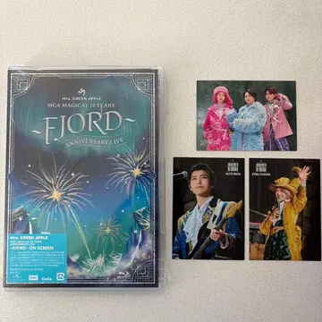 Mrs.GREEN APPLE FJORD Blu-ray와 포토 카드