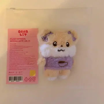 illit 모카 봉제 인형 키링 2주년