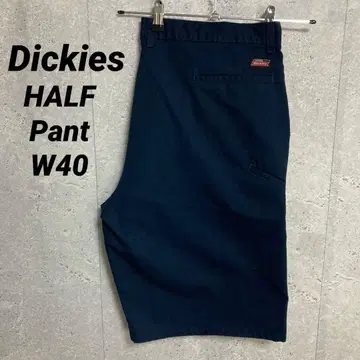 디키즈 네이비 치노 팬츠 하프 팬츠 빅 사이즈 W40
