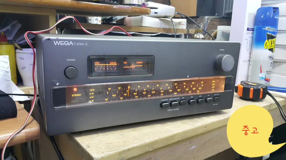 베가 T-3740-2 4밴드 아날로그 튜너