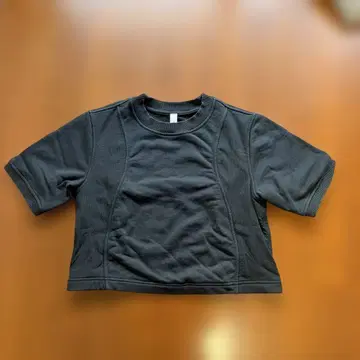 룰루레몬 블랙 lululemon 크롭 반팔 티셔츠 블랙