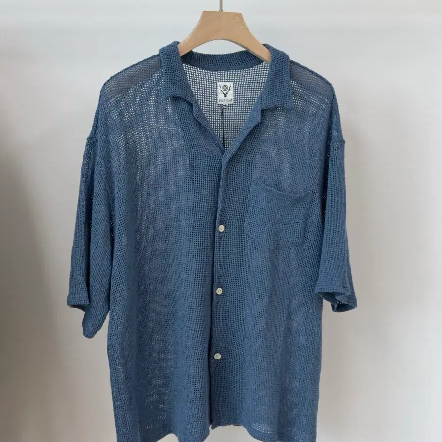 SOUTH2WEST8 S/S 오픈카라셔츠 코튼메쉬